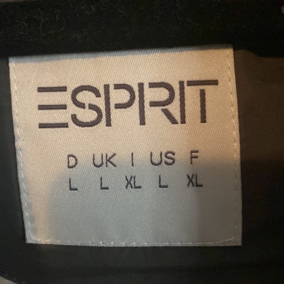 Esprit long puffer - Olive green - size Large - Picture 2 of 4